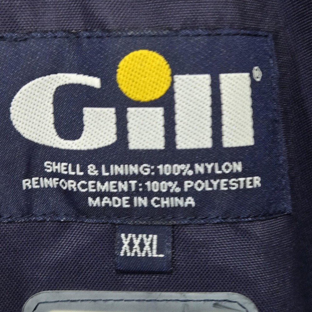 Gill Pants Mens 42x31 Blue Cruise Trouser Rain 3XL Waterproof Lined Elastic - Picture 6 of 15